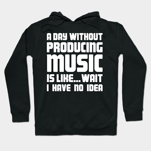 Gift For Music Producer / Mastering Engineer Hoodie by MeatMan